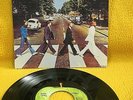 THE BEATLES - Something/Come Together - Apple label 2654 45 record w/bootleg PS