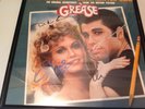 Grease Soundtrack LP signed by Olivia Newton John & John Travolta plus 2 framed