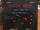 BARON ROJO LP LARGA VIDA AL ROCK N ROLL SPANISH METAL UK PRESS 1981 NM/VG