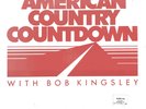 American Country Countdown With Bob Kingsley 4 Vinyl, LP Set 3-31-1990