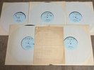 RALPH EMERY SHOW Mel Tillis Nancy Sinatra 1/4/82 BIZ INC 5 LP's with Cue Sheet