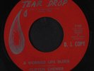 CLIFTON CHENIER: a worried life blues / goin' to big mary TEAR DROP 7