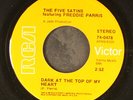 FIVE SATINS: dark at the top of my heart / summer in new york RCA 7