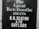 THE GREAT KEN BOOTHE MEETS BB SEATON & THE GAYLADS/ ORIG 1971 JAGUAR REGGAE LP