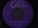 DEL & PEARL: tell me that you love me / i wonder why COCO 7