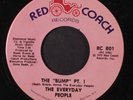 EVERYDAY PEOPLE: the bump / part 2 Red Coach Records 7