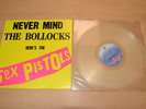 Never Mind The Bollocks VIRGIN clear LP
