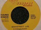 HARD KNOX Backstreet Life / Midnight Celebration 45 PRIVATE 1977 HARD ROCK HEAR
