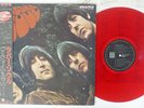 BEATLES RUBBER SOUL EMI/ODEON EAS-70135 Japan OBI MONO CLEAR RED VINYL VINYL LP