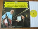 Chopin - Cello Sonata etc / Argerich / Rostropovich / DG 2531 201 Stereo Ed1 NM