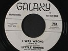 LITTLE RONNIE & CHROMATICS: i was wrong GALAXY 7