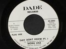 MONA LISA: they don't know / part 2 Dade Records 7