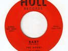 Doo Wop THE AVONS Bonnie / Baby HULL Rare Original 1st Press With Ring 45 VG+
