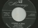 DOOWOP R&B - JIMMY RICKS & the RAVENS - WITHOUT A SONG - HEAR -1953 MERCURY