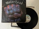 MOTORHEAD Iron Fist USA 1982 Promo Not for Sale Vinyl LP Record TORN SLEEVE