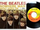 The BEATLES Nowhere Man 1966 Capitol w/PS Scranton press CT4040