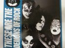 KISS THESE ARE THE DEMONS OF ROCK BLACK COLOR LIMITED EDITION VINYL