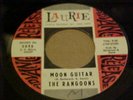 THE RANGOONS: Moon Guitar / Ball of String LAURIE Surf Popcorn Obscure 45 mint-