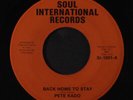 PETE KADO: back home to stay / what's waiting for me SOUL INT'L 7