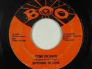 Northern Soul 45 - Brothers Of Soul - Come On Back - Boo - mp3