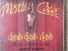MOTLEY CRUE Live 2LP Album 'Nasty Habits' from 1987/88 Girls Girls Girls Tour.