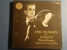 EMIL TELMANYI PLAYS BACH PARTITAS & SONATAS DANACORDBOX 3 LP'S DENMARK MINT