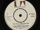 CORNELIUS BROTHERS & SISTER ROSE: too late to turn back now / lift your love hig