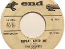 THE DELVETS Repeat After Me / Will You Love Me 45rpm WLP Girl Group Doo Wop RARE
