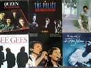 5 x Vinyl Albums. Queen, The Police, Bee Gees, Elton John, Simon & Garfunkel