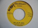 THE PARAGONS Joy In My Soul CLOCKTOWER Reggae 7