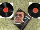 #1016 Johnny Cash DOUBLE LP- 1974 NM at FOLSOM PRISON AND SAN QUENTIN