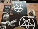 MOTLEY CRUE - TOO FAST FOR LOVE TOUR - RARE GOLD WAX USA 1983+ OBI + POSTER MINT