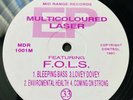 F.O.L.S. Multicoloured Laser Ep Classic Rare Breakbeat Hardcore Rave Record