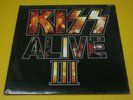 RARE ORIGINAL VINTAGE RECORD ALBUM * KISS   ALIVE III * RED VINYL STILL SEALED