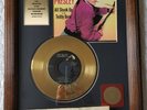 Elvis Presley 24k Gold Plated Record - All Shook Up b/w Teddy Bear W-Certificate