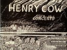 HENRY COW-Concerts. 1976 Compendium Records (Fidaro1) 2x Vinyl LP. Improv, Prog.