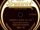 ISHAM JONES ORCHESTRA Farewell Blues / Saw Mill..1923 