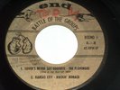 45 RPM Flamingos Rockin Ronald Dubs Chantels End Battle Groups Vinyl Round 1 GD+