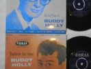 BUDDY HOLLY 4 TRACK  EP X 2 HEARTBEAT / LISEN TO ME FEP 2002 FEP 2015