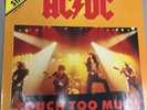 Rare AC/DC Vintage Vinyl Record TOUCH TOO MUCH Maxi-Single LIVE WIRE