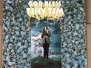SIGNED God Bless Tiny Tim LP Vinyl Record Autographed