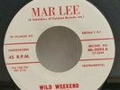 Rebels  WILD WEEKEND  (GREAT ROCK N ROLL 45) PLAYS VG+ TO VG++