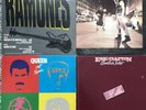 Vinyl-RAMONES-Howling At The Moon promo/Bon Jovi/QUEEN-Hot Space LP/Eric Clapton