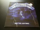 METALLICA  - ride the lightning -   lp'  - coloured vinyl