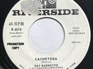 Ray Barretto - Cachetera 45 Riverside Latin jazz promo vg+