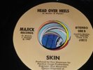 SKIN  VIDEO GAMES / HEAD OVER HEELS 45 RPM RECORD Rare See DESCRIPTION