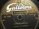 ANAELI ELIAPENDA GALLOTONE GB 1806 AFRICAN 78 RPM E- GUITAR