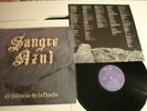 SANGRE AZUL - EL SILENCIO DE LA NOCHE LP VINILO HEAVY METAL NACIONAL 1989