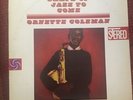 ORNETTE COLEMAN THE SHAPE OF JAZZ TO COME ATLANTIC 1317