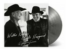WILLIE NELSON Merle Haggard DJANGO AND JIMMIE limited black & silver LP 595/1000
